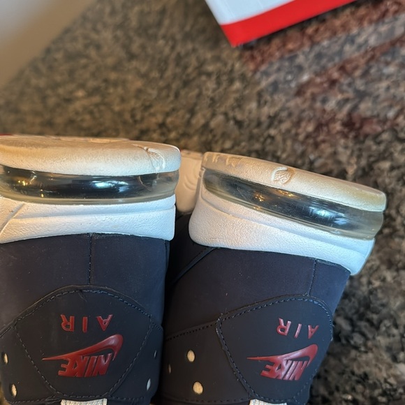 Nike Air Max2 CB ‘94 Obsidian USA Navy and Red Sneakers EUC 10.5 - Picture 12 of 17